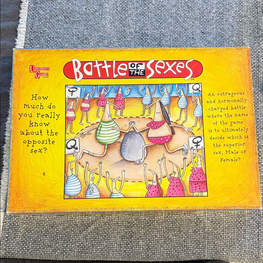 Battle of the Sexes Board Game by - Multicolor
